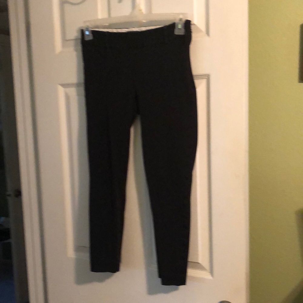 JCrew Factory stretch city fit pants size 2 black